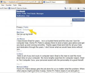 Image 5: Recommendations Page